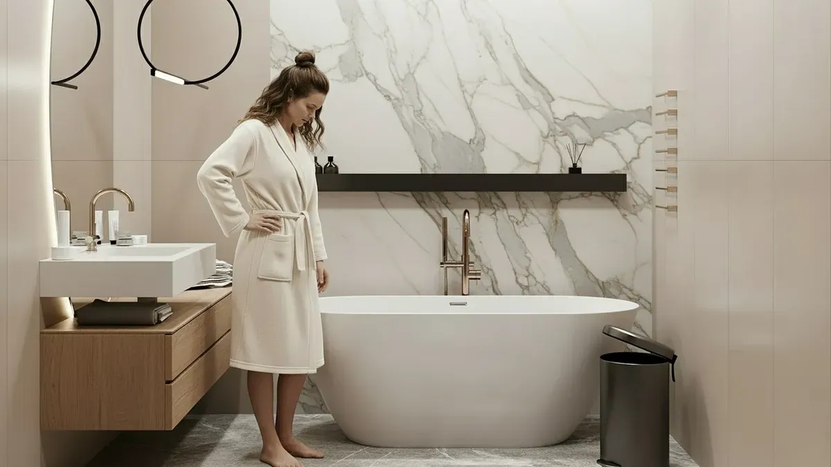 Was Badezimmeraccessoires deiner Haut anhaben können